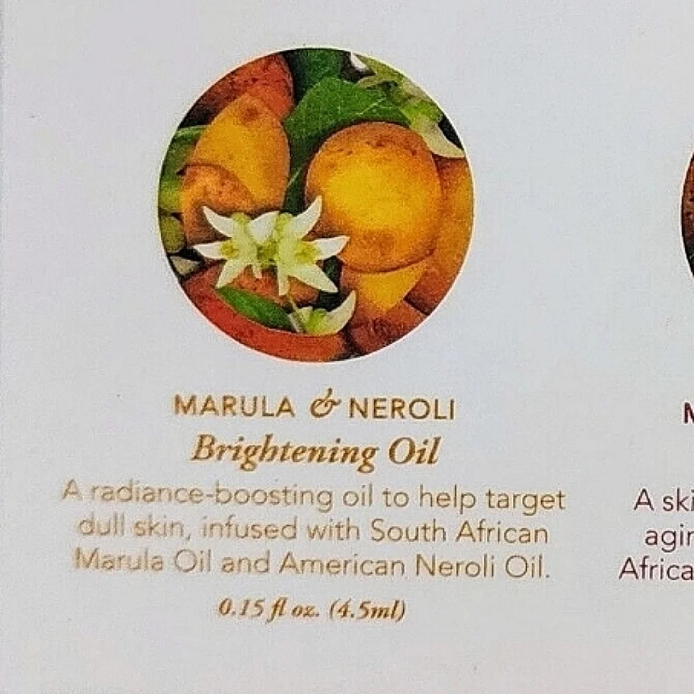 Nyakio Cold Pressed Facial Oils 3-pc  Discovery Kit Maracuja Marula Manketti